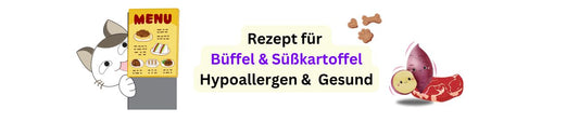 Büffel & Süßkartoffel für Katzen | Hypoallergen & gesund