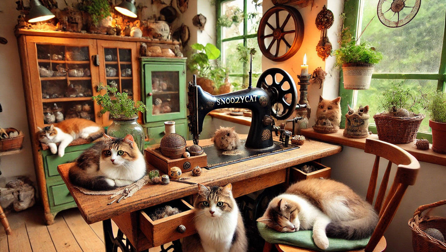 SNOOZYCAT® Nachfüllpads – Katzenminze – 100 % natürliche Kräuter – anregend & verspielt – 10 Stück