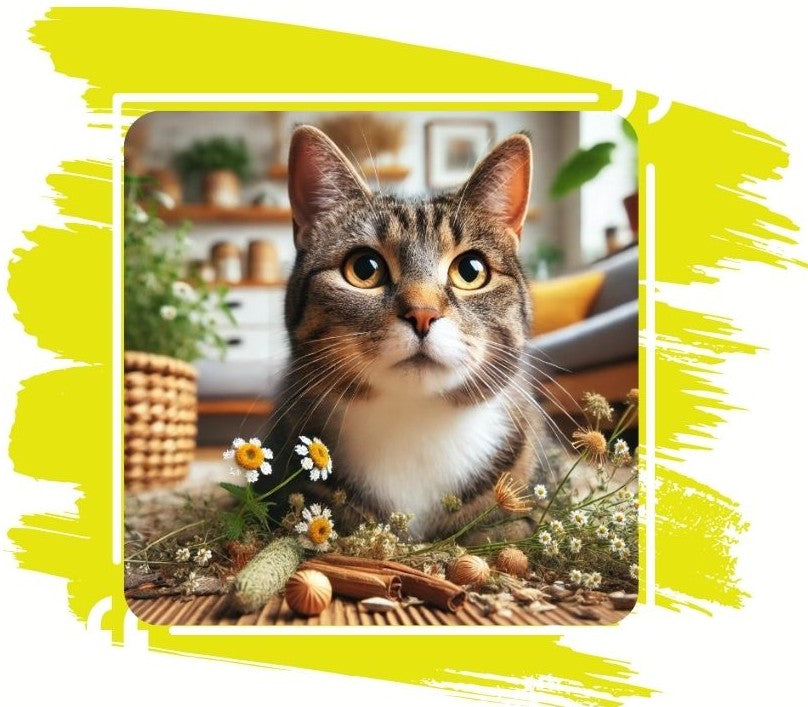 SNOOZYCAT® Nachfüllpads – Kamille & Katzenminze – 100 % natürliche Kräuter – beruhigend & spielanregend – 10 Stück