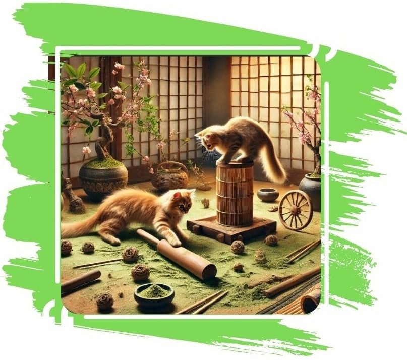 SNOOZYCAT® Nachfüllpads – Matatabi (Silvervine) & Katzenminze – 100 % natürliche Kräuter – spielanregend & ausgleichend – 10 Stück