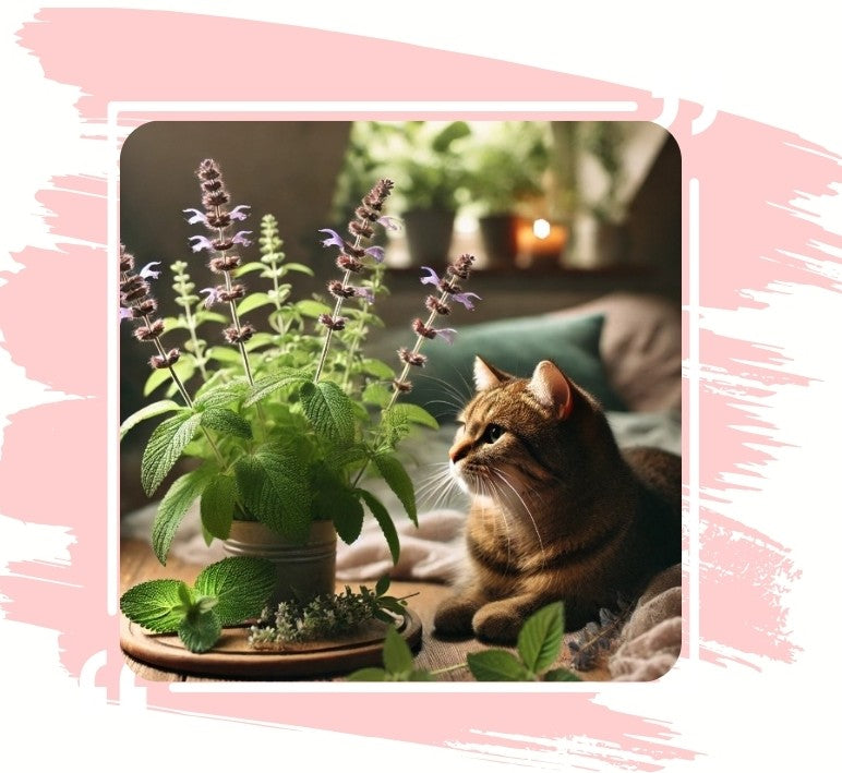 SNOOZYCAT® Nachfüllpads – Muskatellersalbei & Katzenminze – 100 % natürliche Kräuter – entspannend & spielanregend – 10 Stück