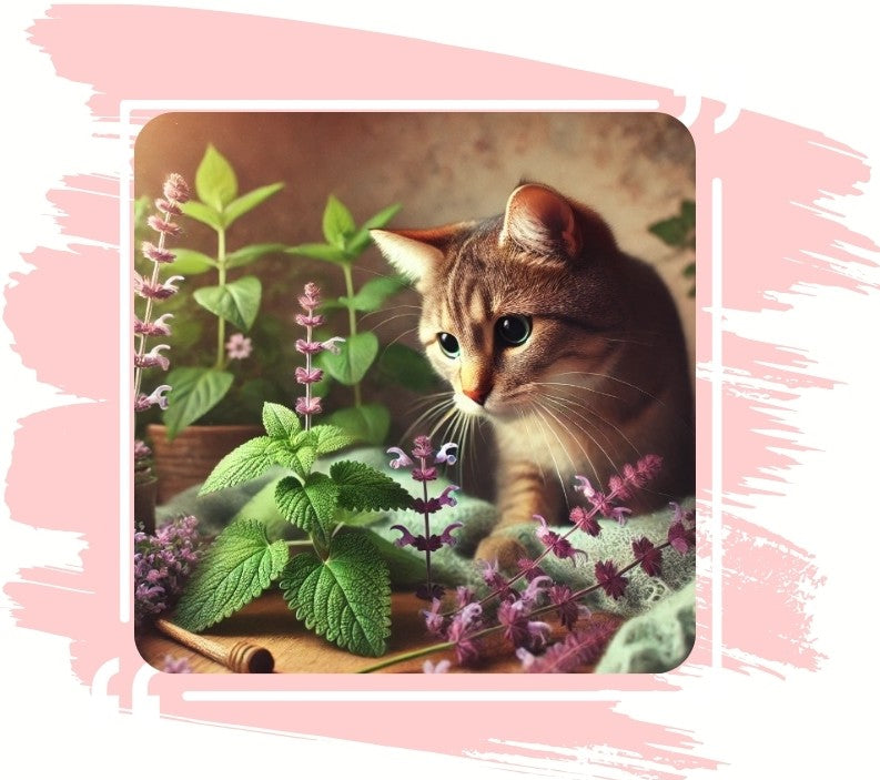 SNOOZYCAT® Nachfüllpads – Muskatellersalbei & Katzenminze – 100 % natürliche Kräuter – entspannend & spielanregend – 10 Stück