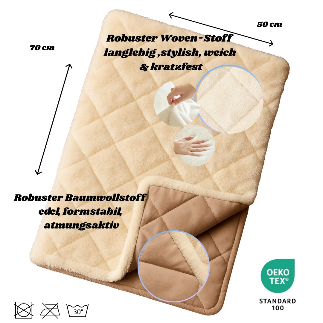SNOOZYCAT® 2 Valerian Pillows – Refillable & Washable – with 4 Refill Pads – 100% Natural Valerian Root – OEKO-TEX® Cotton – Made in Germany