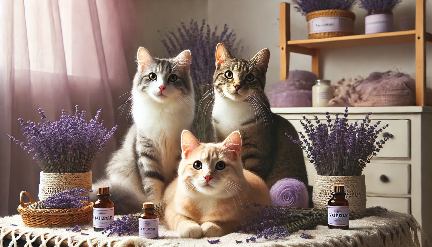 SNOOZYCAT® Nachfüllpads – Lavendel & Baldrian – 100 % natürliche Kräuter – tiefenentspannend & beruhigend – 10 Stück