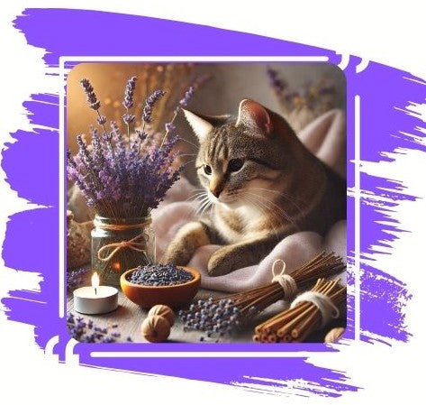 SNOOZYCAT® Nachfüllpads – Lavendel & Baldrian – 100 % natürliche Kräuter – tiefenentspannend & beruhigend – 10 Stück