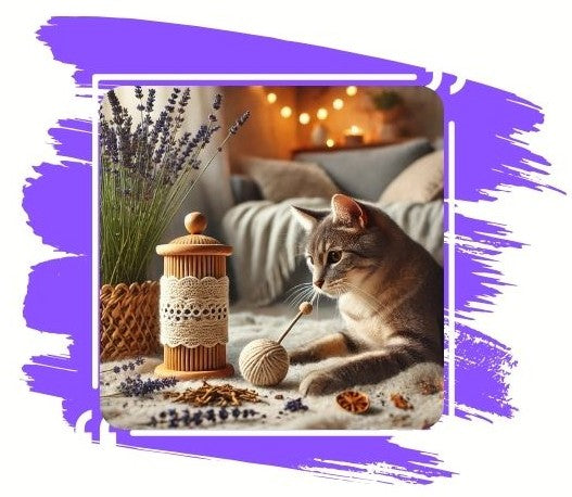 SNOOZYCAT® Nachfüllpads – Lavendel & Baldrian – 100 % natürliche Kräuter – tiefenentspannend & beruhigend – 10 Stück