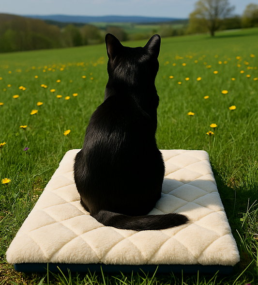 SNOOZYCAT® CozyDry Outdoor Plush – flauschig, robust & nachfüllbar