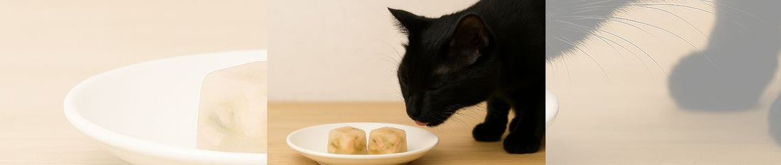🍦 DIY-Rezept: Bobbels Sommer-Eis für Katzen „Kräuter-Chicken-Eiswürfel“