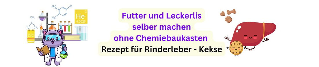 Rinderleber-Kekse für Katzen