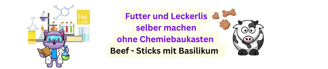 Power-Sticks mit Basilikum & Beef