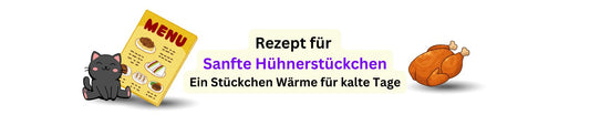 Sanfte Hühnerstückchen“ – Bobbels kleines Winter-Leckerli