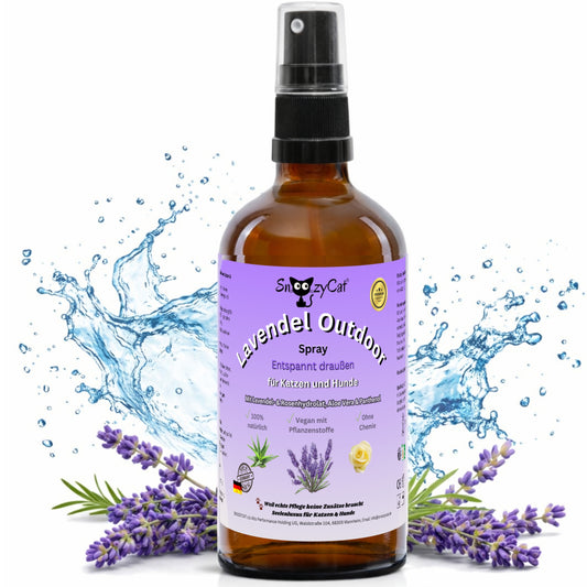 SNOOZYCAT® Huile de saumon premium pour chats - de qualité alimentaire en provenance d'Allemagne - Oméga 3 &amp; 6 100 ml - huile de saumon naturelle - huile de saumon fraîche et hautement dosée pour chats