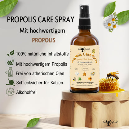 SNOOZYCAT® Huile de saumon premium pour chats - de qualité alimentaire en provenance d'Allemagne - Oméga 3 &amp; 6 100 ml - huile de saumon naturelle - huile de saumon fraîche et hautement dosée pour chats