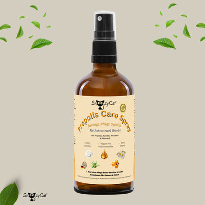 SNOOZYCAT® Huile de saumon premium pour chats - de qualité alimentaire en provenance d'Allemagne - Oméga 3 &amp; 6 100 ml - huile de saumon naturelle - huile de saumon fraîche et hautement dosée pour chats