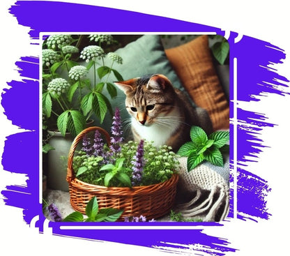 SNOOZYCAT® Refill Pads – Anise Hyssop &amp; Valerian – 100% Natural Herbs – Balancing &amp; Harmonizing – 10 Pieces