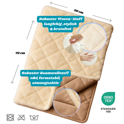 SNOOZYCAT® CozyLuxe Sofa-Decke - luxuriös, flauschig & kratzfest