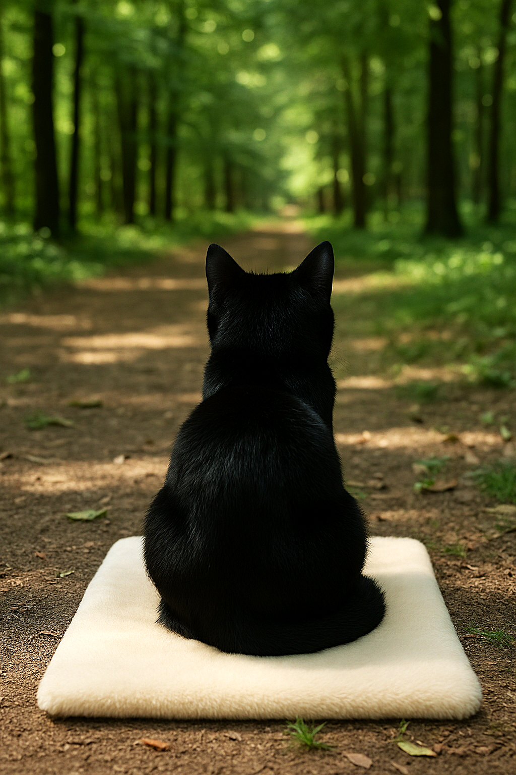 SNOOZYCAT® CozyDry Outdoor Smooth – wetterfeste Katzen Outdoor-Decke mit Kräutertasche, kuschelig weich, wasserdicht, handgefertigt in Deutschland, OEKO-TEX®, 50×50 cm